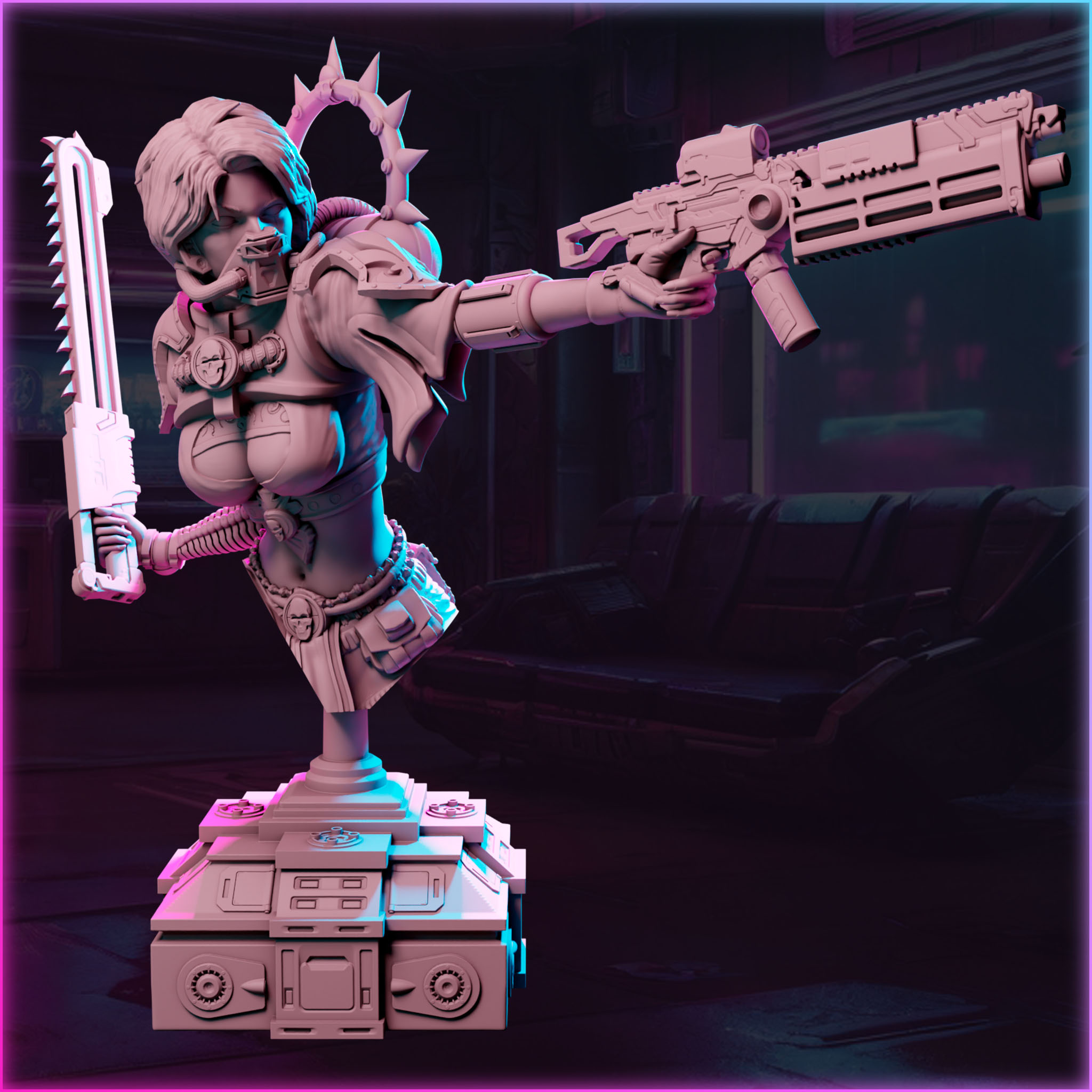 Kira Vega bust from Ladies of 2133